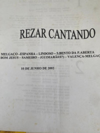 Image of REZAR CANTANDO