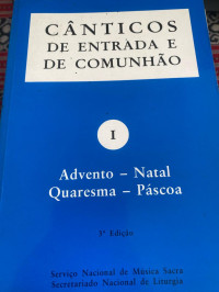 Image of CANTICOS DE ENTRADA E DE COMUNHAO